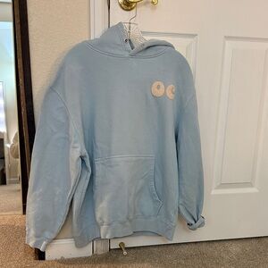 Light Blue Hoodie Sweater